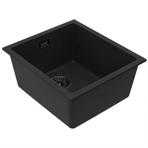 Кухонная мойка Alveus Granital Omni 10 Deep Black G90 BE 400x450x198 1150043 Черная матовая