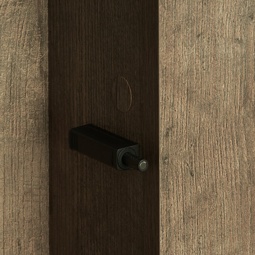 Подвесной шкаф Aquaton Терра 35 1A247103TEKA0 Дуб кантри Антрацит МДФ / ЛДСП