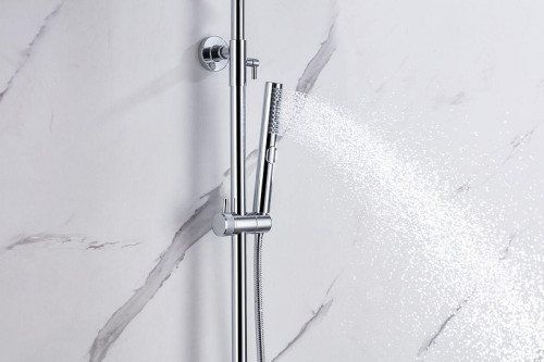 Душевая система Allen Brau Priority 5.31T10-00 с термостатом Хром