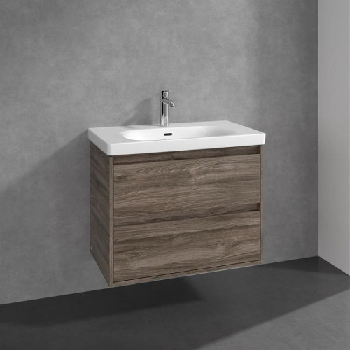 Тумба под раковину Villeroy&amp;Boch Skyla 77 C79600RK подвесная цвет Темное дерево