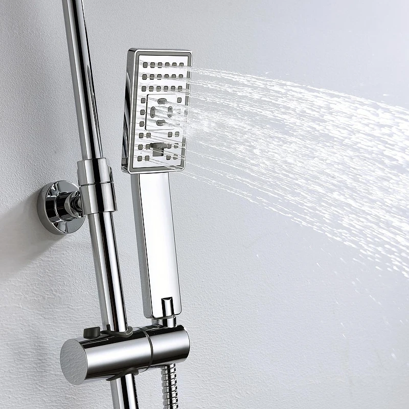 Душевая система WasserKRAFT SK17701CH цвет Хром