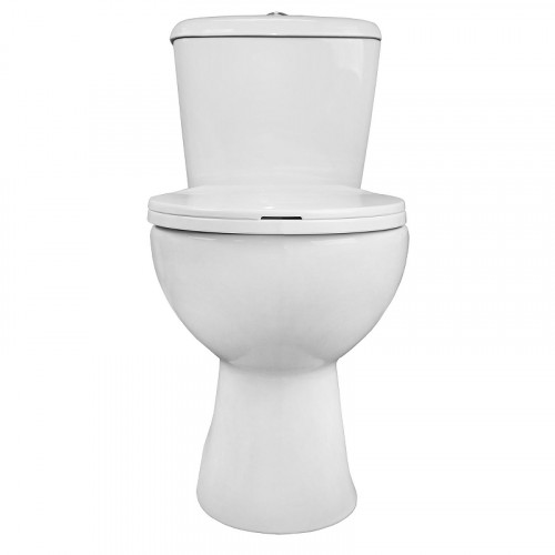 Унитаз компакт Loranto Lino CS-CT8812 цвет Белый с бачком и сиденьем Микролифт