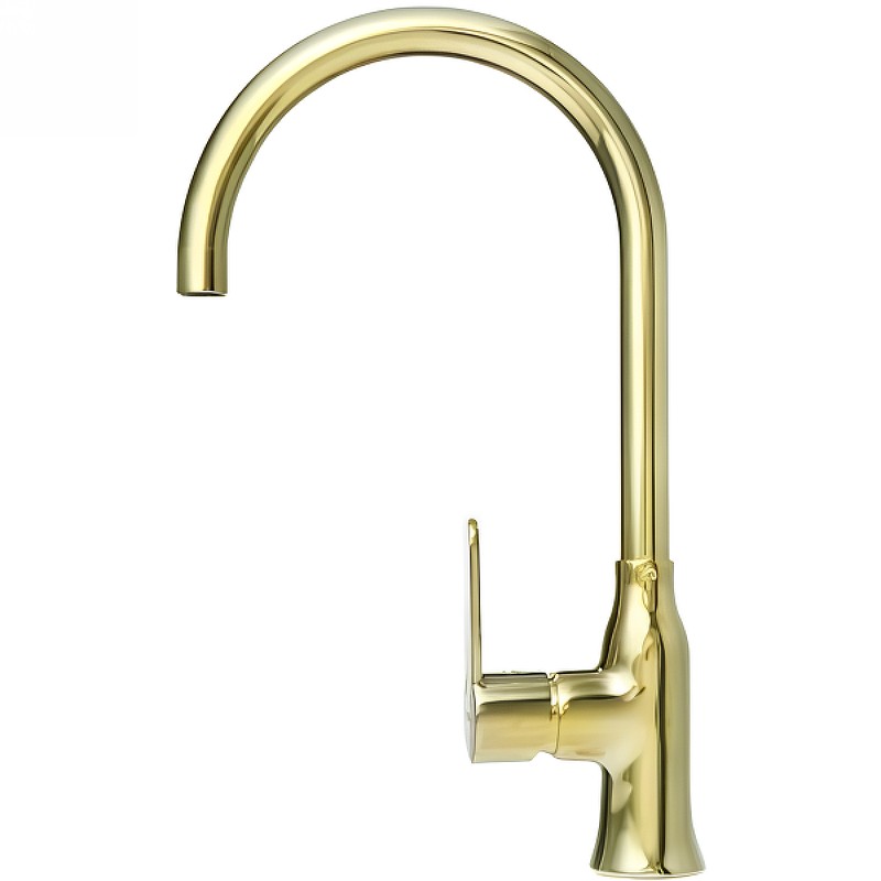 Смеситель для кухни Alveus Slim Monarch Gold new 1134833 Золото латунь