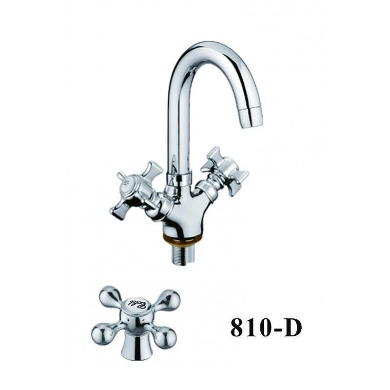 Смеситель для кухни D-Lin D153810-D цвет  Хром