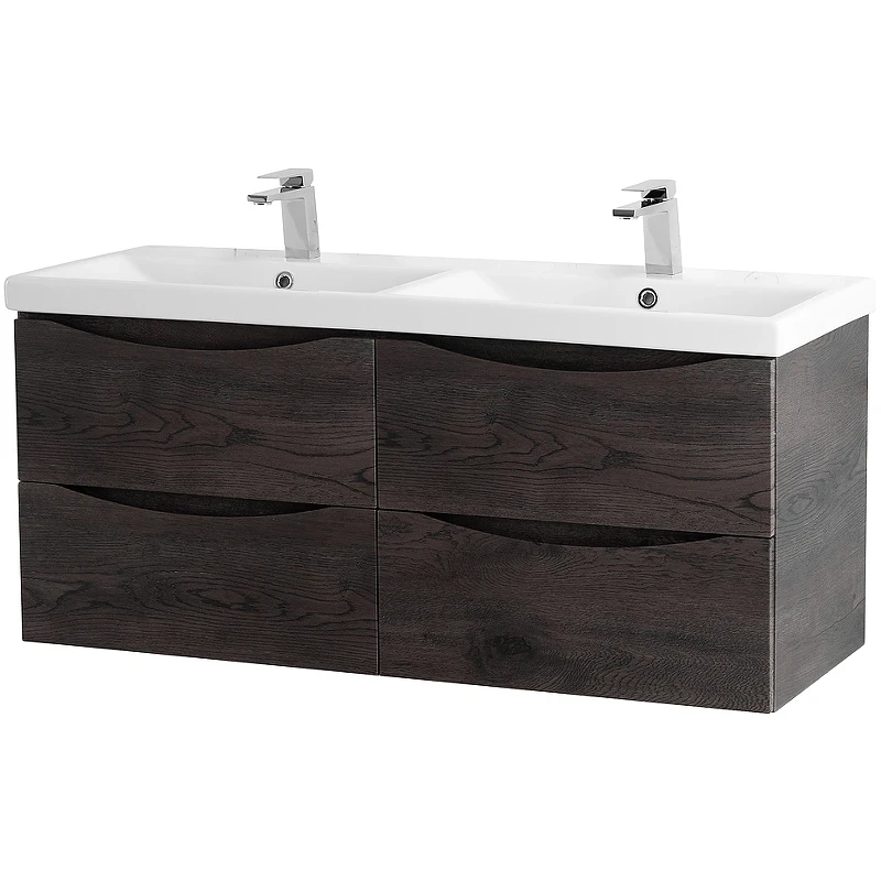 Тумба под раковину BelBagno Marino-Cer 120 MARINO-CER-1200-4C-SO-2-RNG-P подвесная Rovere Nature Grigio МДФ / ЛДСП
