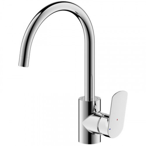 Смеситель для кухни Bravat Rhein F7429564CP-ENG Хром