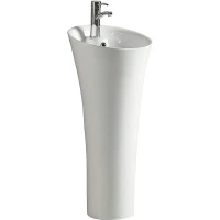 Раковина WeltWasser Leerbach 4141 GL-WT 41 10000008707 Белый глянец фаянс напольный