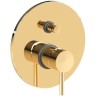 Комплект смесителей Paffoni Light KITLIG015HG071 Золото медовое латунь
