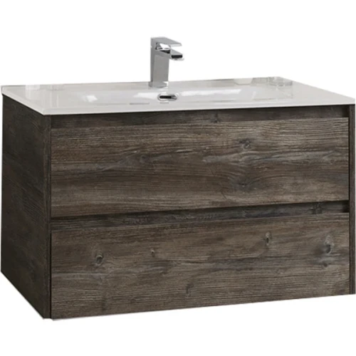 Тумба под раковину BelBagno KRAFT 39-800/390-2C-SO-PP подвесная Pino Pasadena МДФ / ЛДСП