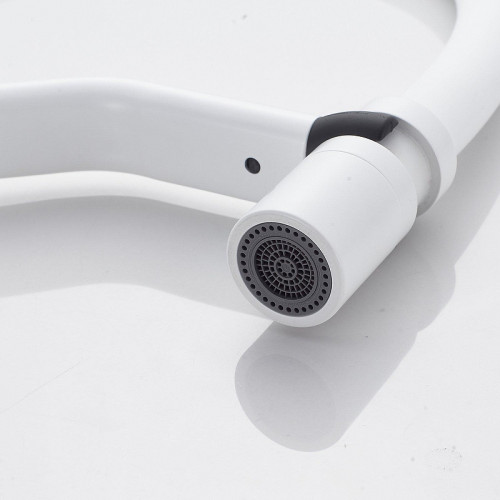 Смеситель для кухни Shevanik S343C-1 цвет Белый