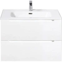 Тумба под раковину BelBagno ETNA 39-700/390-2C-SO-BL-P подвесная Bianco Lucido МДФ / ЛДСП