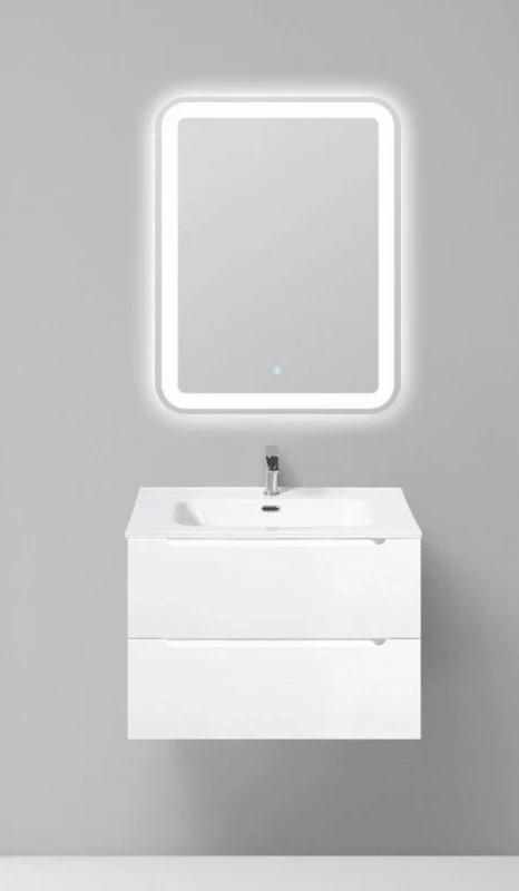 Тумба под раковину BelBagno ETNA 39-700/390-2C-SO-BL-P подвесная Bianco Lucido МДФ / ЛДСП