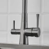 Смеситель для кухни Shevanik S528T цвет Оружейная сталь
