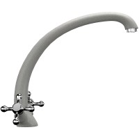 Смеситель для кухни Ulgran Classic U-013-310 Серый латунь