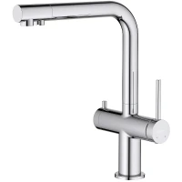 Смеситель для кухни Aquatek Европа AQ1385CR Хром латунь