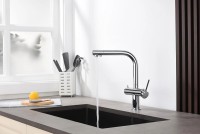 Смеситель для кухни Aquatek Европа AQ1385CR Хром латунь