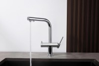Смеситель для кухни Aquatek Европа AQ1385CR Хром латунь