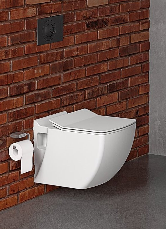 Унитаз биде Creavit Trend TP324-00CB00E-0000 подвесной Белый без сиденья фарфор подвесной