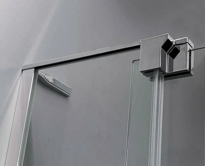Душевой уголок Cezares Slider 90x100 SLIDER-AH-1-100-80/90-C-Cr профиль Хром стекло прозрачное