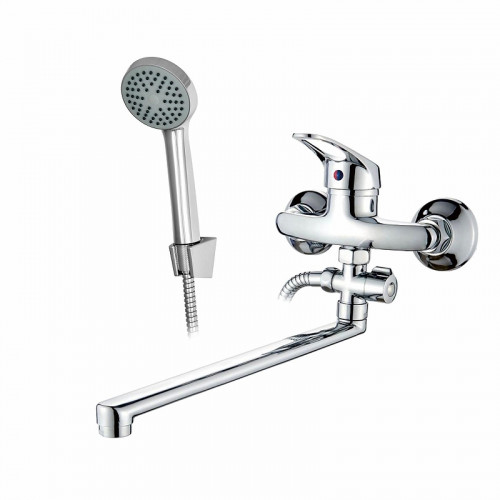 Смеситель для ванны D-Lin D140428 универсальный цвет  Хром