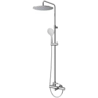 Душевая система Cezares Leaf LEAF-CVDA-30-L-01 Хром латунь на стену