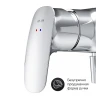 Смеситель для душа AM.PM Spirit V2.1 F71A20000 Хром латунь на стену