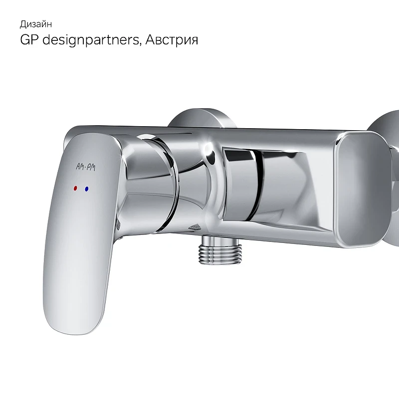 Смеситель для душа AM.PM Spirit V2.1 F71A20000 Хром латунь на стену