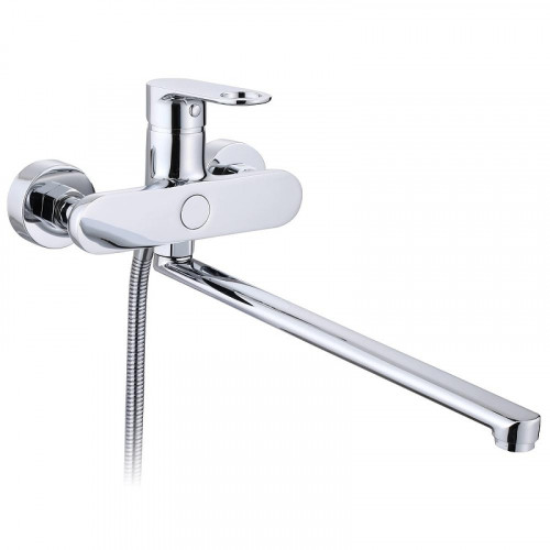 Смеситель для ванны D-Lin D147377 универсальный цвет  Хром