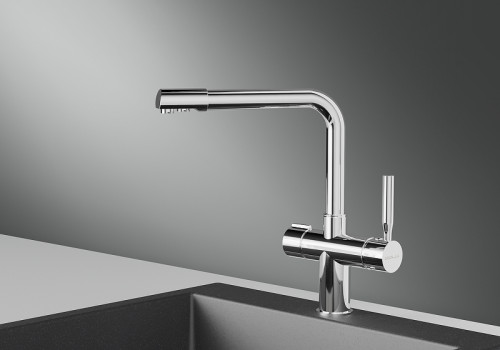 Смеситель для кухни Granula 2088 цвет Хром