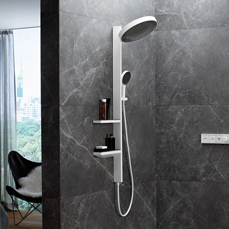 Душевая система Hansgrohe Rainfinity 26842700 Белый матовый латунь встраиваемый