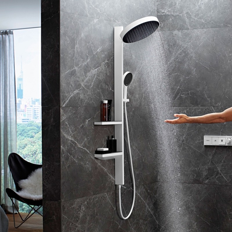Душевая система Hansgrohe Rainfinity 26842700 Белый матовый латунь встраиваемый
