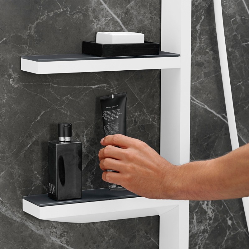 Душевая система Hansgrohe Rainfinity 26842700 Белый матовый латунь встраиваемый