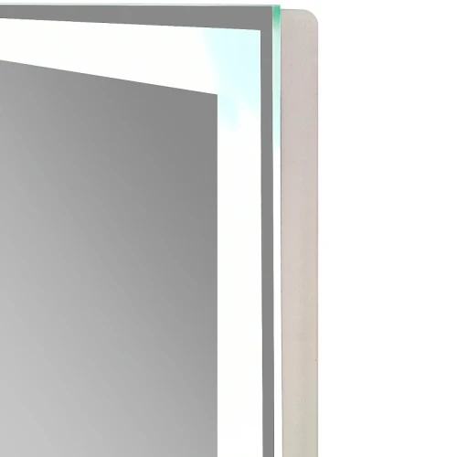 Зеркало Reflection Double 800х600 RF4614DB с подсветкой с сенсорным выключателем, диммером и часами стекло