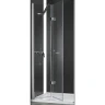 Душевая дверь в нишу Cezares Elena W-BS-13 120 ELENA-W-BS-13-30+45/45-C-Cr профиль Хром стекло прозрачное