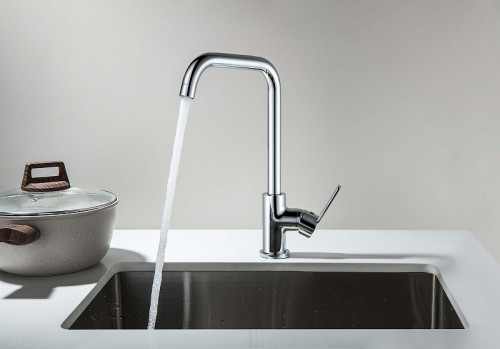 Смеситель для кухни Aquatek Лугано AQ1781CR цвет Хром