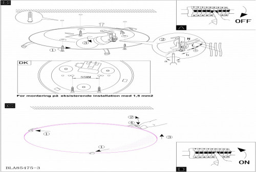 Накладной светильник Eglo Mars 80264