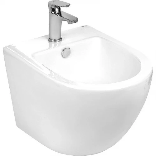 Комплект биде с инсталляцией WeltWasser Bamberg 480 BD / Merzbach 005 GL-WT 10000012983 цвет Белый глянцевый