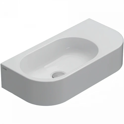 Раковина Globo Forty3 55 SCT55.BI*0 Белая фарфор подвесная