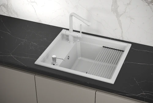 Кухонная мойка Granula Kitchen Space 60 6004 цвет Арктик