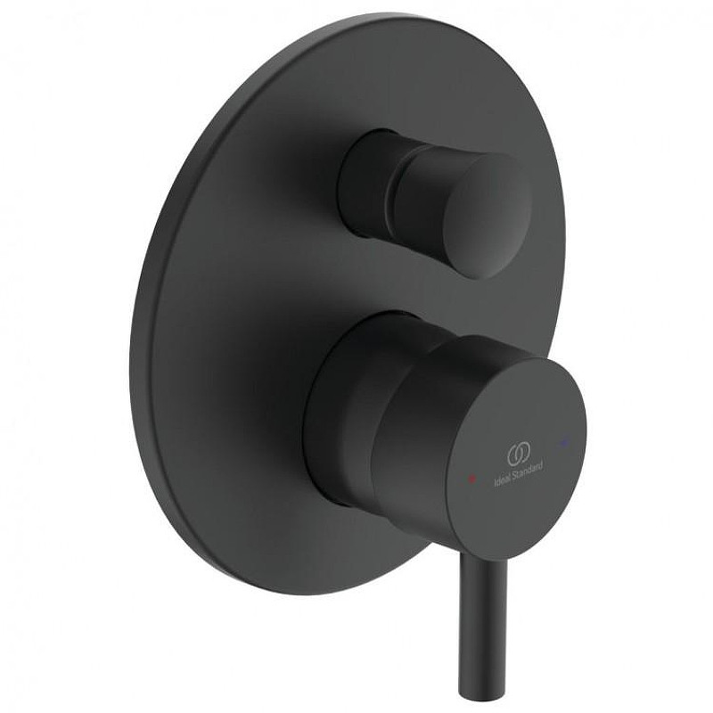 Смеситель для душа Ideal Standard Ceraline A6939XG цвет Silk Black / Черный шелк