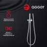 Душевая система Agger Fresh A0494000 Хром латунь на стену