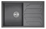 Кухонная мойка Granula 80 8002 цвет Графит