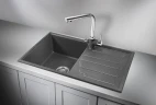 Кухонная мойка Granula 80 8002 цвет Графит