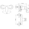 Смеситель для душа Ideal Standard Cerafine Model O BC499AA