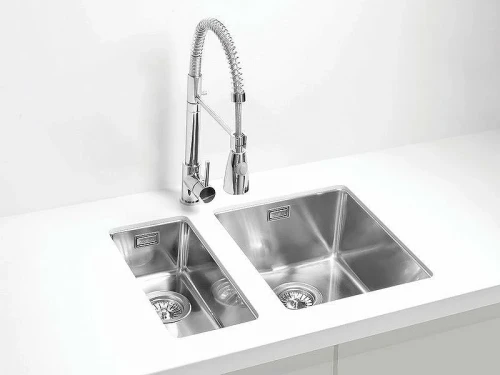 Кухонная мойка Alveus Kombino 10 SAT-90 180x400x140 1100233 Сатинированная сталь нержавеющая сталь встраиваемый