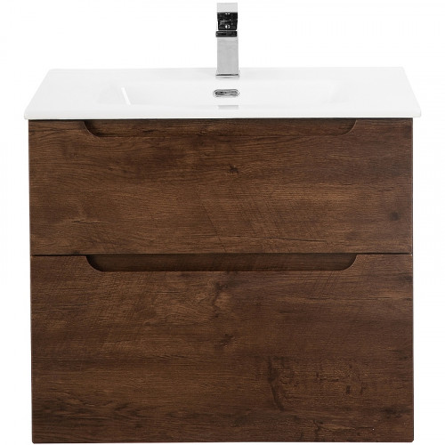 Тумба под раковину BelBagno Etna-H60 80 ETNA-H60-800-2C-SO-RW-P подвесная Rovere Moro МДФ / ЛДСП