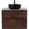 Тумба под раковину BelBagno Etna-H60 80 ETNA-H60-800-2C-SO-RW-P подвесная Rovere Moro МДФ / ЛДСП