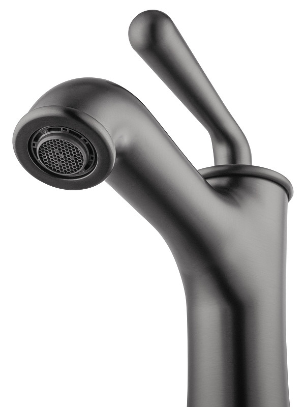 Смеситель для раковины Wonzon & Woghand Steam WW-88139008-BGM цвет Темный графит