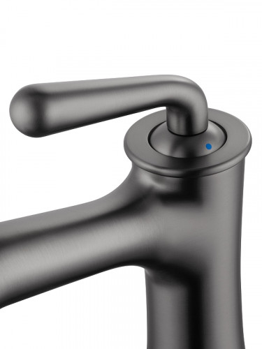 Смеситель для раковины Wonzon &amp; Woghand Steam WW-88139008-BGM цвет Темный графит