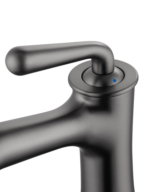 Смеситель для раковины Wonzon & Woghand Steam WW-88139008-BGM цвет Темный графит